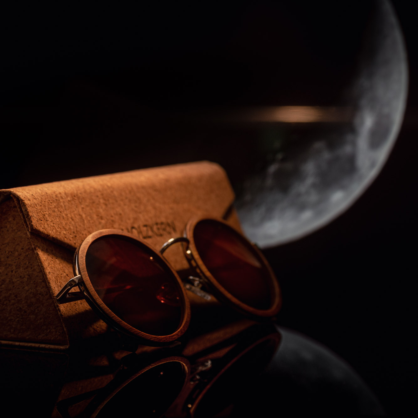 Holzkern Sonnenbrille